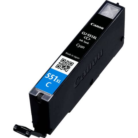 Serbatoio inchiostro alta capacità CLI-551XL C Canon ciano 6444B001
